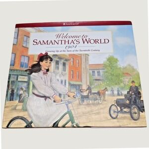 Welcome to Samantha's World 1904 Growing up Turn of Century DUST COVER Gourley